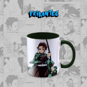 Taza Premium – Kimetsu no Yaiba (Demon Slayer) – Tanjiro (Verde)