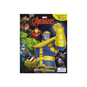 Diverti-libros Avengers Marvel (Con 10 figuras coleccionables)