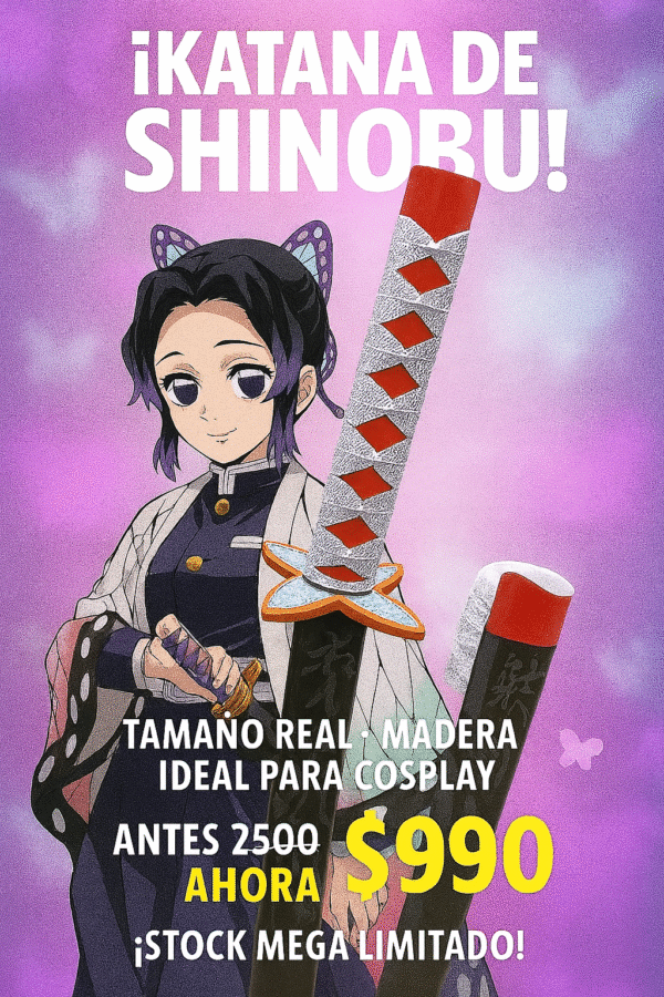 KATANA KIMETSU NO YAIBA/ DEMON SLAYER SHINOBU