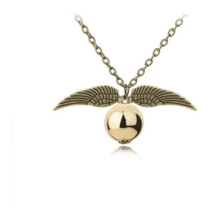 COLLAR SNITCH (ALAS y CADENA DORADAS) HARRY POTTER