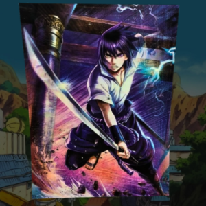 Poster 3D - Sasuke / Naruto / Kakashi - Naruto Shippuden