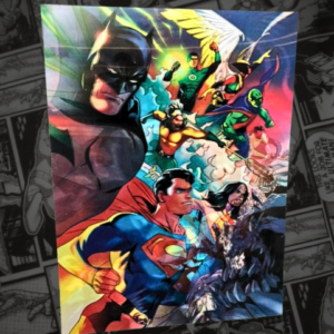 Poster 3D - Justice League - Comics