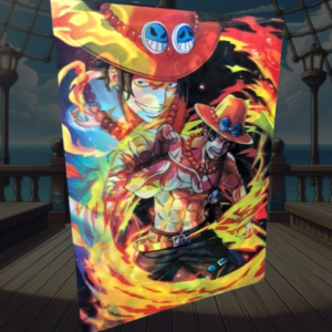 Poster 3D - Shanks / Portgas D. Ace / Sabo - One Piece