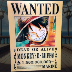 Poster 3D - Luffy / Sanji / Zoro - One Piece