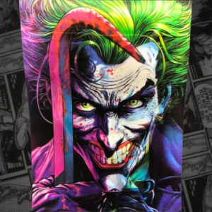 Poster 3D - Tres Joker - Comics