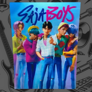 Poster 3D - Saja Boys - Kpop Demon Hunters / Las Guerreras Kpop