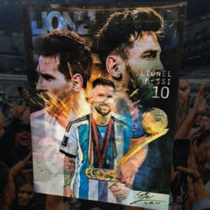 Poster 3D - Messi Mundial 2022