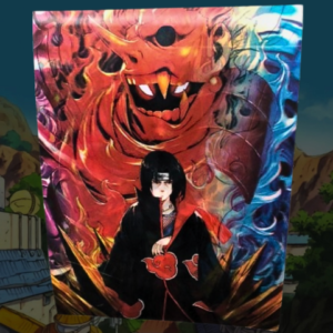 Poster 3D - Itachi / Sasuke / Madara - Naruto Shippuden