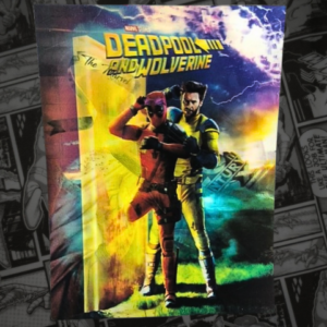 Poster 3D - Deadpool y Wolverine - Comics
