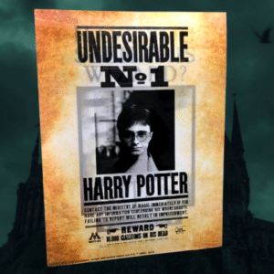 Poster 3D - “Have You Seen This Wizard?” Sirius Black / Undesirable Nº1 Harry Potter - Harry Potter