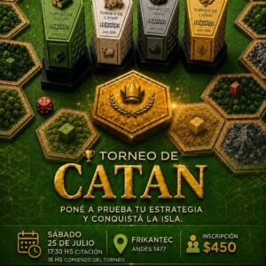 TORNEO CATÁN - JULIO