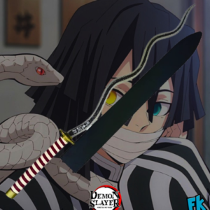 Espada Obanai Iguro (Metal) - Demon Slayer