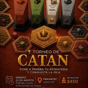 TORNEO de CATÁN - AGOSTO