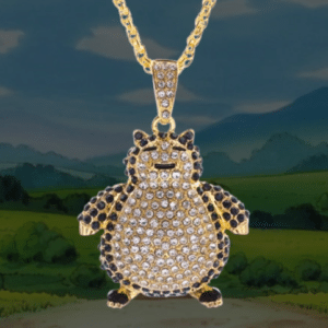 Collar Snorlax Dorado
