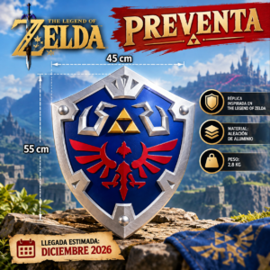 ESCUDO ZELDA PREVENTA