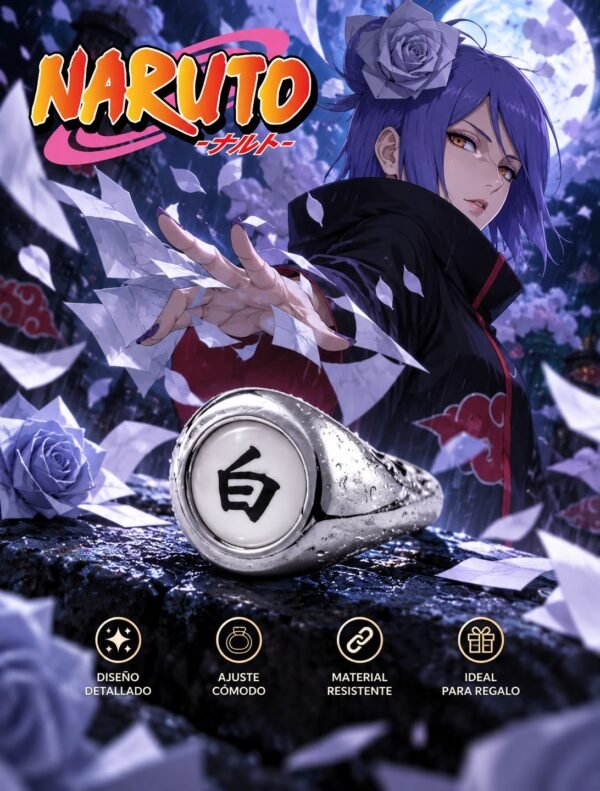 Anillo Konan Akatsuki – Naruto Shippuden