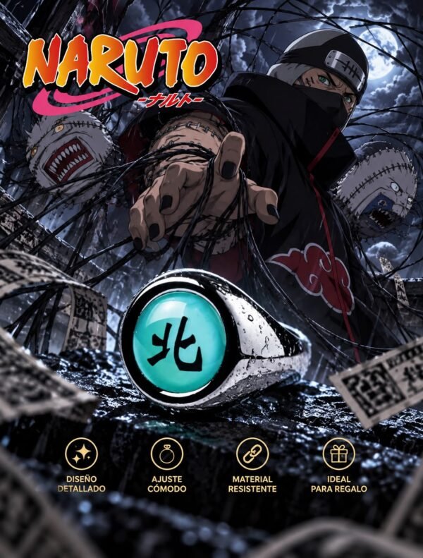 Anillo Kakuzu Akatsuki – Naruto Shippuden