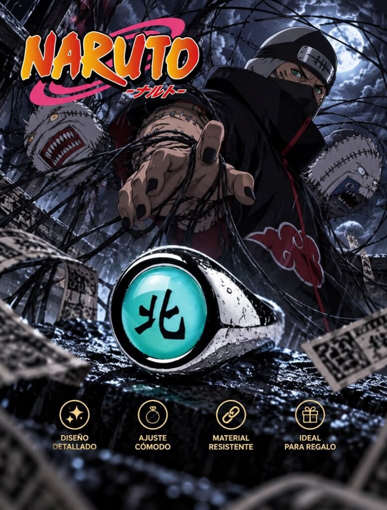 Anillo Kakuzu Akatsuki – Naruto Shippuden