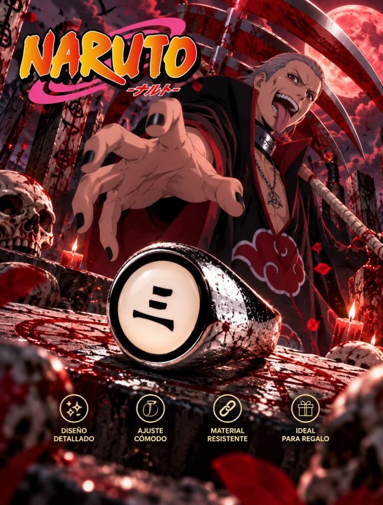 Anillo Hidan Akatsuki – Naruto Shippuden