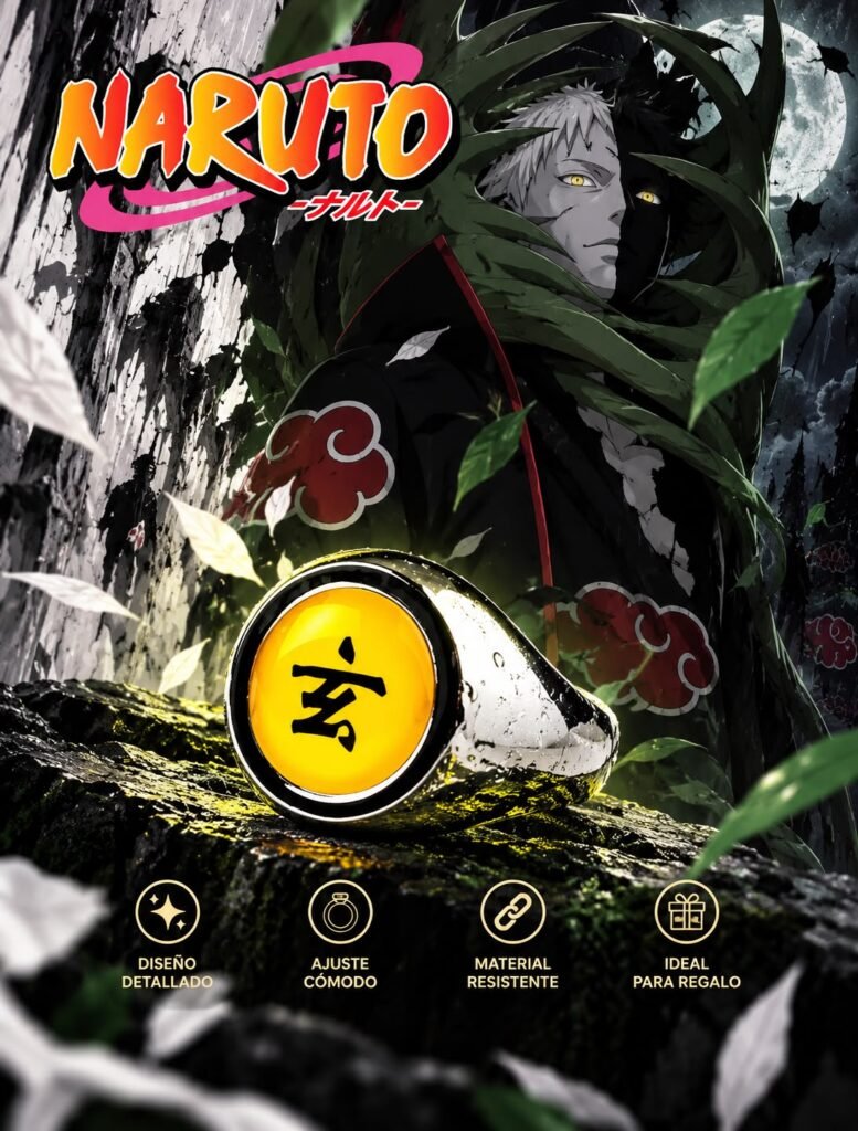 Anillo Zetsu Akatsuki – Naruto Shippuden